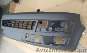 Бампер передний новый на бус Фольксваген VW Tранспортер T5,  T6  #1297921