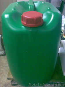 Канистра пластиковая 20 литров новая #1307288