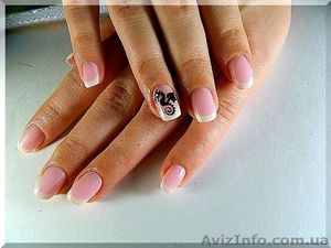 Наращивание ногтей гелем свадьба #1300771