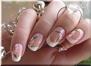 Наращивание ногтей акрилом дешево на Троещине #1301142