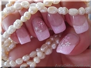Наращивание ногтей гелем на свадьбу правый берег #1301146