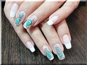 Наращивание ногтей биогелем акция Киев правый берег #1303748