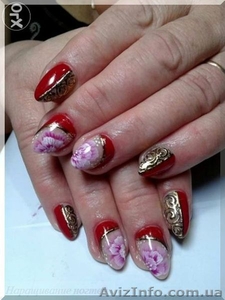 Наращивание ногтей выезд на дом в Подольском районе #1303815