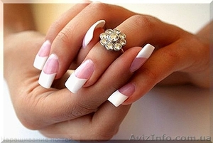 Наращивание  ногтей Киев с выездом  на дом - метро Кловская акция  #1306600