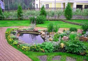 Ландшафтный Дизайн,  Озеленение , Газон,  Полив автоматический  #1298380