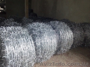 Колючая проволока оцинкованная #1305693