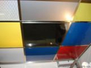 Подвесные потолки. Кассеты металлические цвет по RAL . Потолок. #1303394