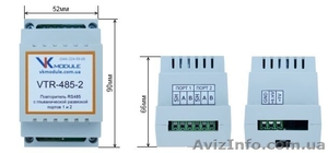 Усилитель (повторитель) сигнала RS485 #1305852