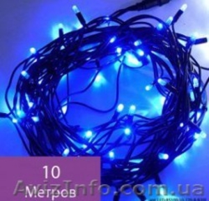 Световая нить, гирлянда для улицы, праздничная иллюминация #1317974