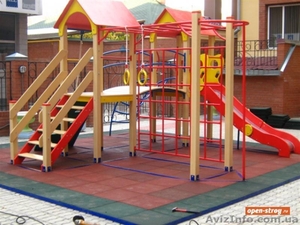 Напольное покрытие, резиновая плитка #1315634