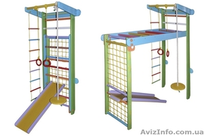 Спортивный уголок Трансформер с горкой #1319249