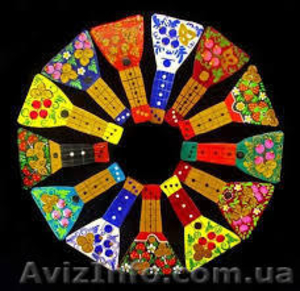 Русская балалайка-неповторимое звучание, эксклюзивные поздравления #1309164