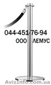 Мобильные ограждения с канатами,  стойки ограждения с канатом #1318414