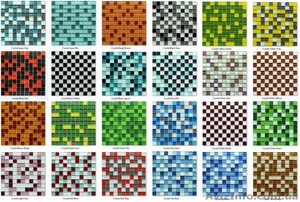 Мозаїка Кераміка Полісся скло Crystal 300x300x6мм #1315354