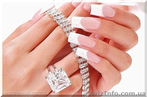 Наращивание ногтей аквариум Куреневка #1314198