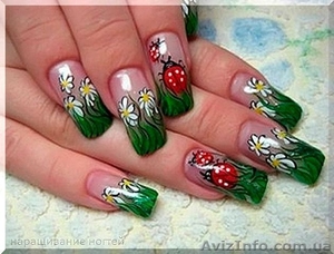 Наращивание ногтей Киев левый берег. Интересные предложения. Скидки! #1315496