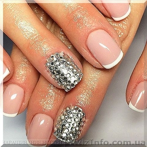 Наращивание ногтей гелем аквариум Киев Дарница #1317742