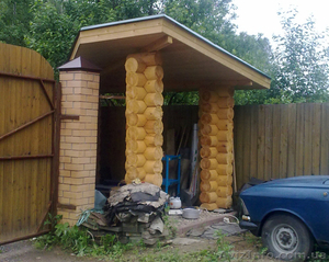 Строим гот овые срубы. Полный цикл работ в Одессе . #1313275