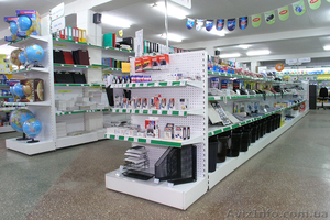 Металлические стеллажи торговые #1310769