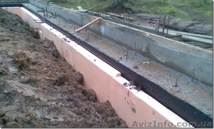 УТЕПЛЕНИЕ ГИДРОИЗОЛЯЦИЯ  ФУНДАМЕНТА #1310373