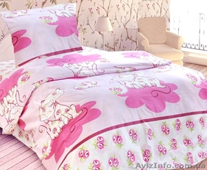 Скидки на двуспальный комплект постельного белья из бязи  #1033020