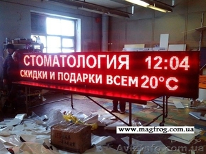 Бегущие светодиодные строки LED #1313616