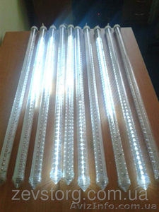 Тающая сосулька- 100см красная красная #1330258