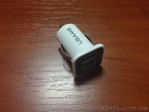 Автомобильное зарядное устройство USAMS #1320143