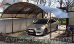 Навес для автомобиля,  бассейна,  крыльца, гаража #1327919