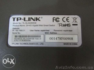 Коммутаторы TP-Link TL-SL 2428 web, D-Link des1024d #1329875