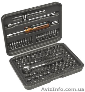 Набор насадок и принадлежностей,  отвертка,  вороток,  101шт,  Topex 39D359 #1319452