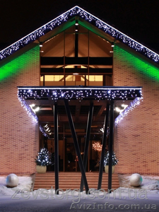 Гирлянда - сталактиты (рваная штора),  3x0, 5м #1330126