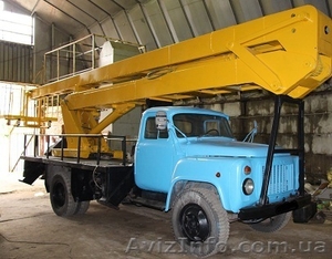 Автогидроподъемник АГП-18 на шасси ГАЗ-53  капремонт. #1328413