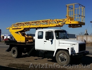 Автогидроподъемник АП-17 на шасси ГАЗ-3309 полный капремонт  #1328417