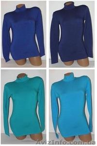 Женские водолазки с начесом оптом и врозницу #1320663