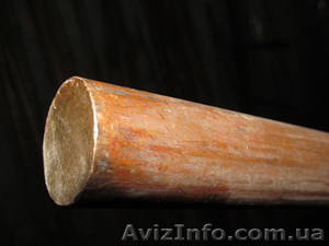 Прутки из безоловянной бронзы БрБ2,  БрАЖ,  БрКМц  #1321436