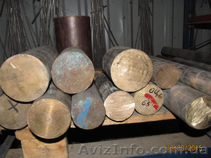 Прутки из оловянной бронзы БрОЦС 555,  порезка #1321435