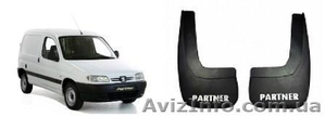 Брызговики на автомобиль Peugeot Partner с 2008г #1329462