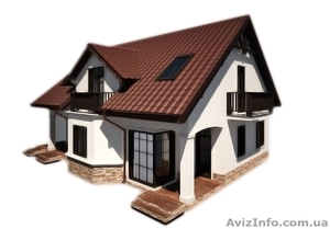 Готовый проект двухэтажного дома (коттеджа) 200 кв.м – 1400 грн #1320156
