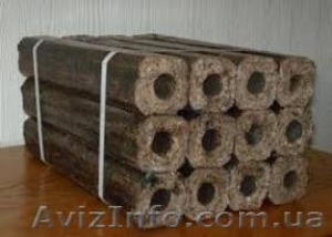 Топливные брикеты из опилок дуба (евродрова Пини Кей).  #1330652