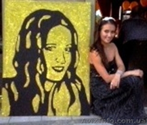 Шоу «Танцующий художник»,  золотая пыль от «CREATIVE SHOW» #1323516