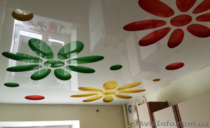 Натяжные потолки 3D или перфорированные потолки от компании МастерОк!!! #1324448