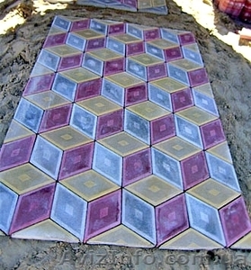 Произведенная методом вибролитья плитка  #1322424