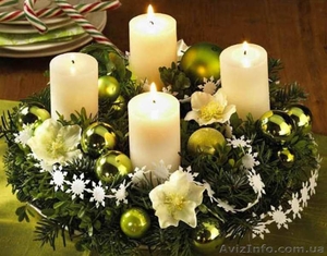 Новогодние украшения,  создание новогоднего интерьера в Харькове #1343028