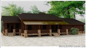 Визуализация коттеджей , домов ,  беседок,  зоны барбекю #1339393