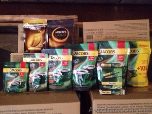 Продаем Растворимый кофе якобс монарх эконом упаковка нескафе голд #1335210