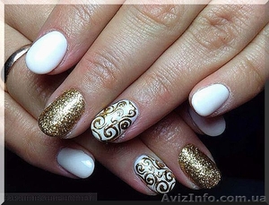 Акриловое наращивание ногтей в Деснянском районе #1335098