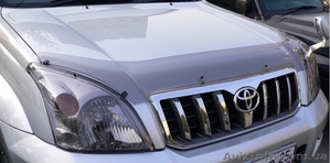 Аирдефлектор капота (мухобойка) Toyota Prado после 2003 г.в. #1332818
