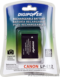 Аккумулятор lp-e12 для Canon #1342198