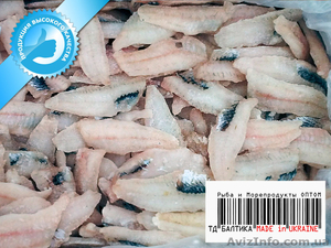 Бычки Филе IQF (индивидуальная заморозка) оптом #1334097